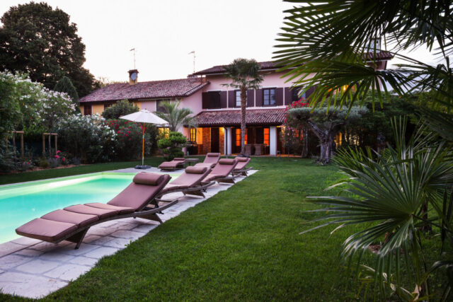 Villa Casa-Friuli.com Pool und Garten